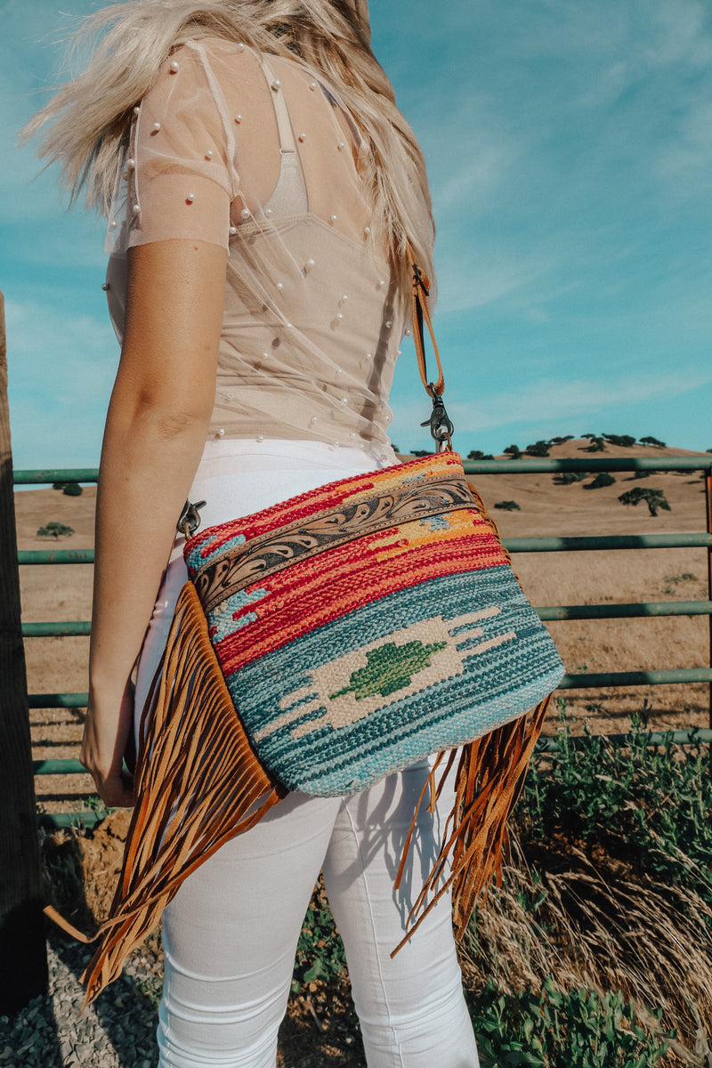 Nayleah Tribal Fringe Crossbody Purse – Haute Southern Hyde