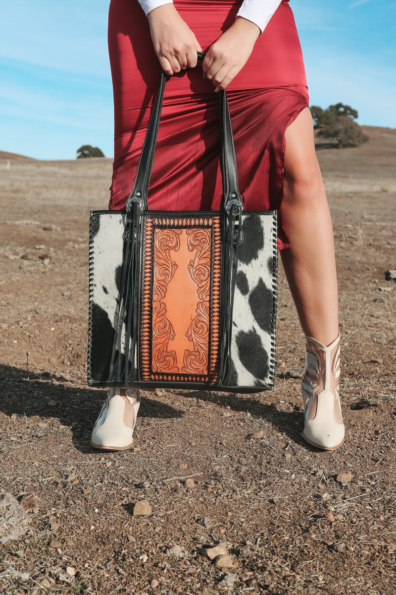 Cowhide Leather Purses – Haute Southern Hyde